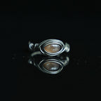 The Ember Within Skeletal Quartz Ring