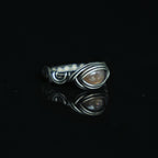 The Ember Within Skeletal Quartz Ring