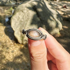 The Ember Within Skeletal Quartz Ring