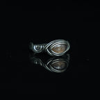 The Ember Within Skeletal Quartz Ring