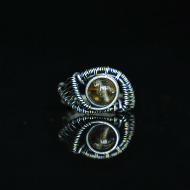 The Quiet Glow Citrine Ring