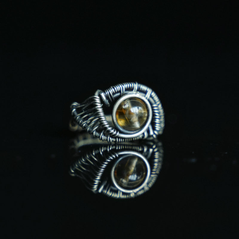 The Quiet Glow Citrine Ring
