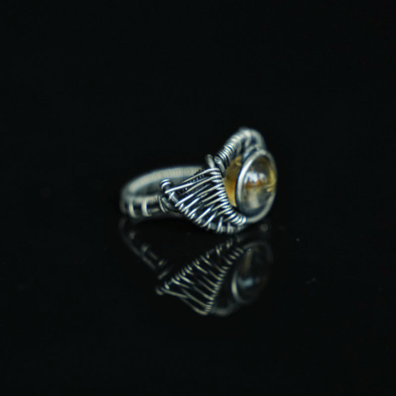 The Quiet Glow Citrine Ring