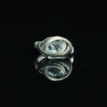 The Silver Orbit Herkimer-Style Quartz Ring