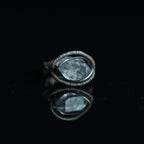 The Frosted Passage Herkimer-Style Quartz Ring
