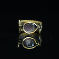 The Veiled Violet Amethyst Ring