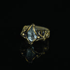 The Starbound Herkimer Quartz Ring