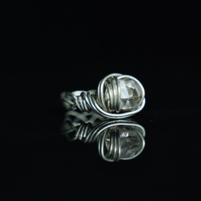The Clear Chamber Crystal Ring