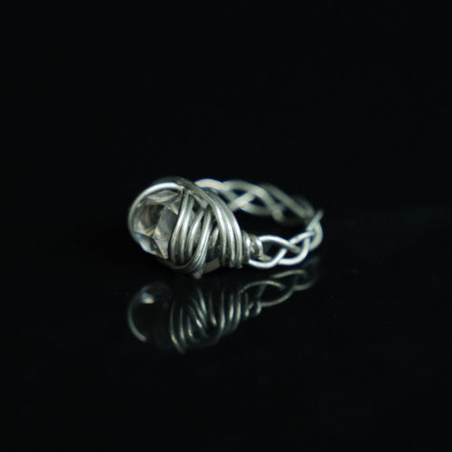 The Clear Chamber Crystal Ring