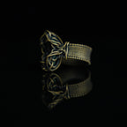 The Hollow Light Geode Ring