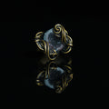 The Hollow Light Geode Ring