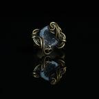 The Hollow Light Geode Ring