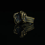 The Hollow Light Geode Ring