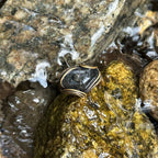 The Quiet Flash Herkimer Crystal Ring