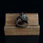 OOAK-The Frozen Tide Aquamarine Ring