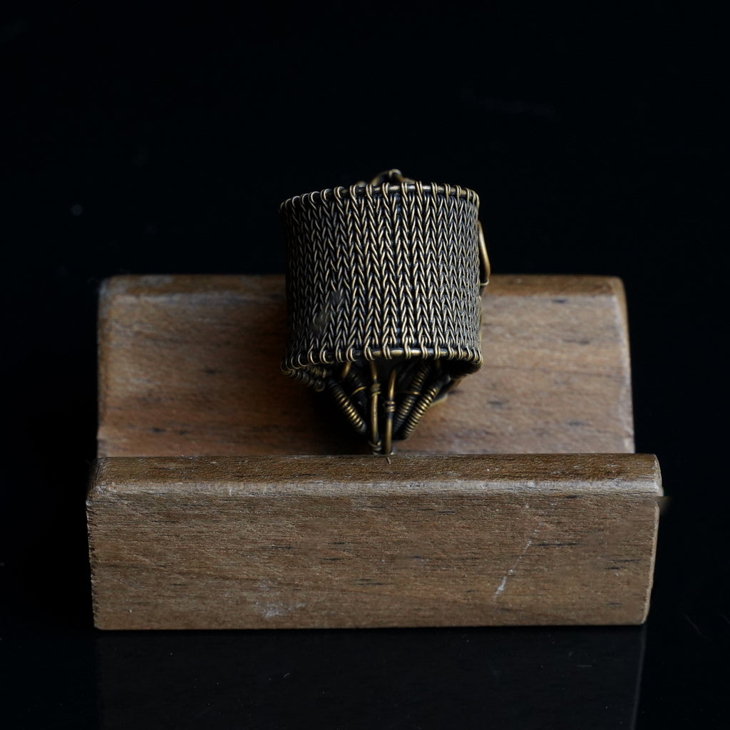 OOAK-The Ancient Aurora Labradorite Ring