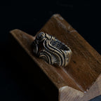 OOAK-The Gilded Current Tourmaline Ring