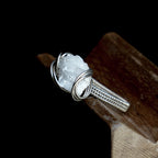 OOAK-The Frost Spire Crystal Cluster Ring