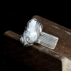 OOAK-The White Archive Crystal Cluster Ring