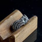 OOAK-The Azure Current Topaz Ring