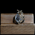 OOAK-The Astral Compass Herkimer-Style Quartz Ring