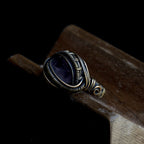OOAK-The Ember Veil Phantom Quartz Ring
