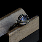 OOAK-The Ember Veil Phantom Quartz Ring