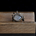 OOAK-The Quiet Crown Clear Quartz Ring