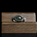 OOAK-The Moss Veil Phantom Quartz Ring