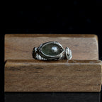 OOAK-The Moss Veil Phantom Quartz Ring