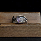 OOAK-The Violet Echo Amethyst Ring